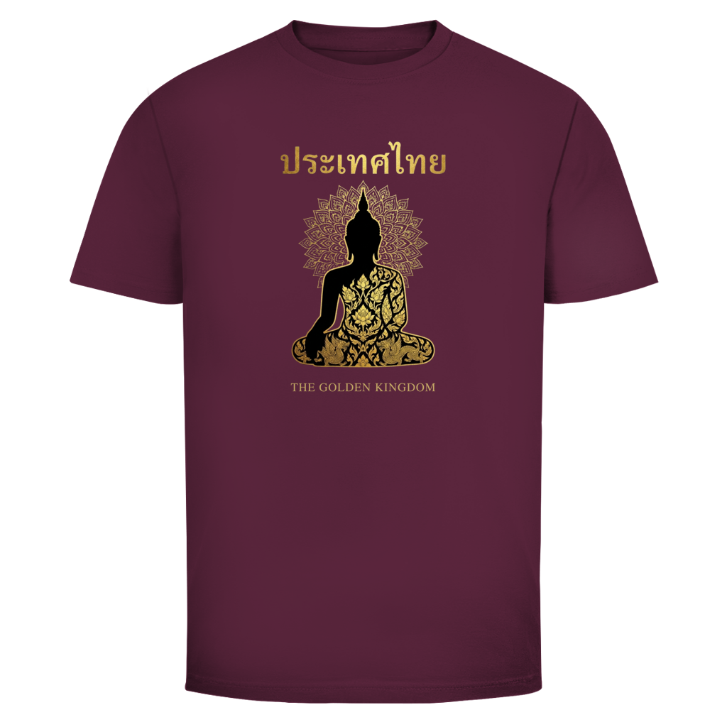 Buddha T-Shirt — Golden Kingdom Thailand Spiritual Graphic Tee | Buddhistisches Geschenk – T-Shirt Ansicht 8