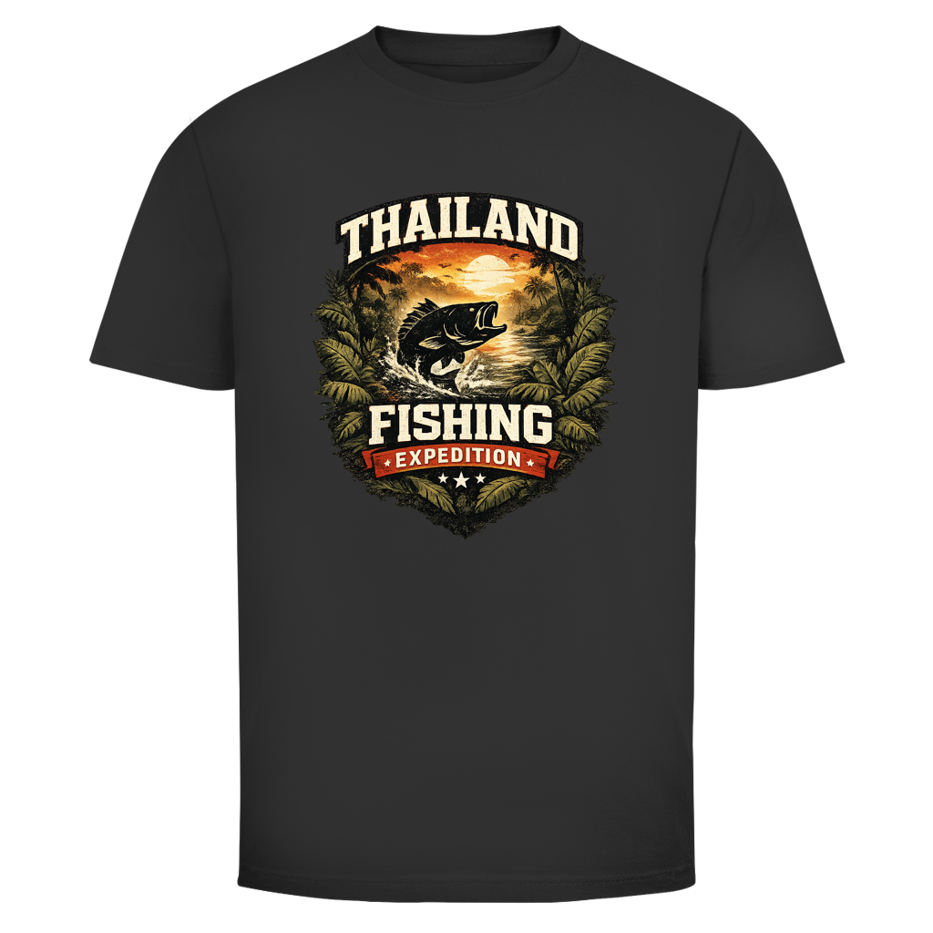 Thailand Fishing Expedition T-Shirt – Angeln – T-Shirt Lifestyle-Ansicht