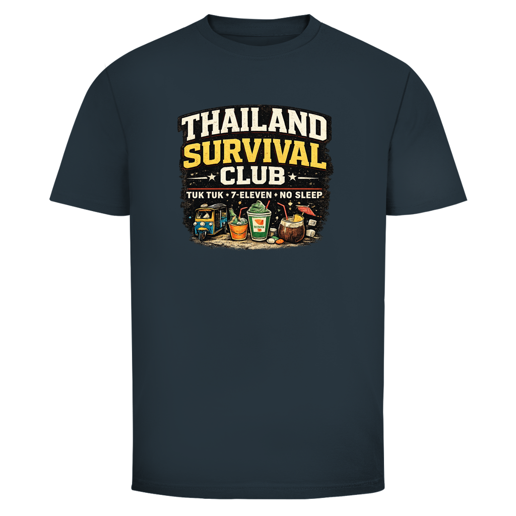 Thailand Survival Club T-Shirt – Herren – T-Shirt Rückansicht