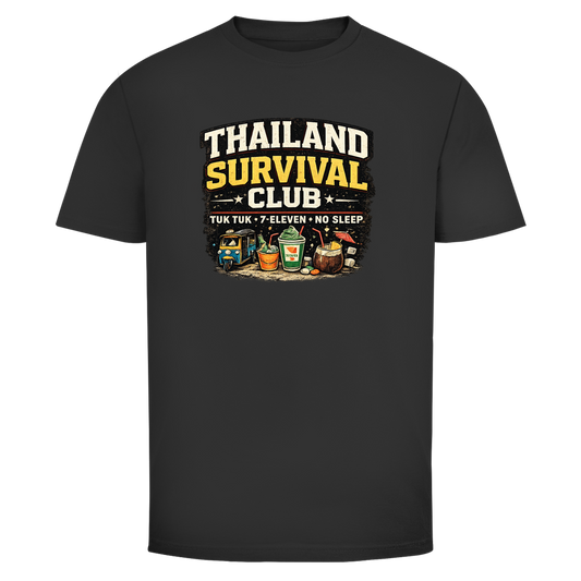 Thailand Survival Club T-Shirt – Herren – T-Shirt Frontansicht
