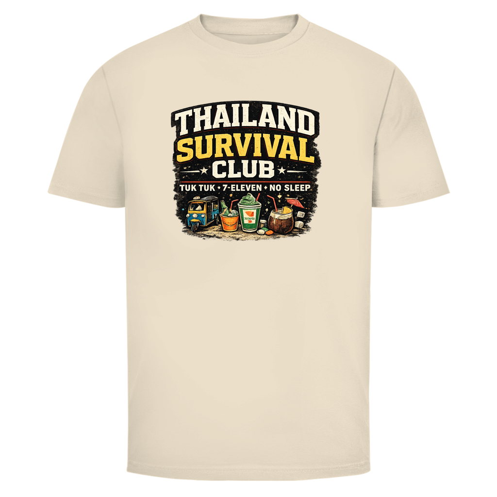 Thailand Survival Club T-Shirt – Herren – T-Shirt Lifestyle-Ansicht
