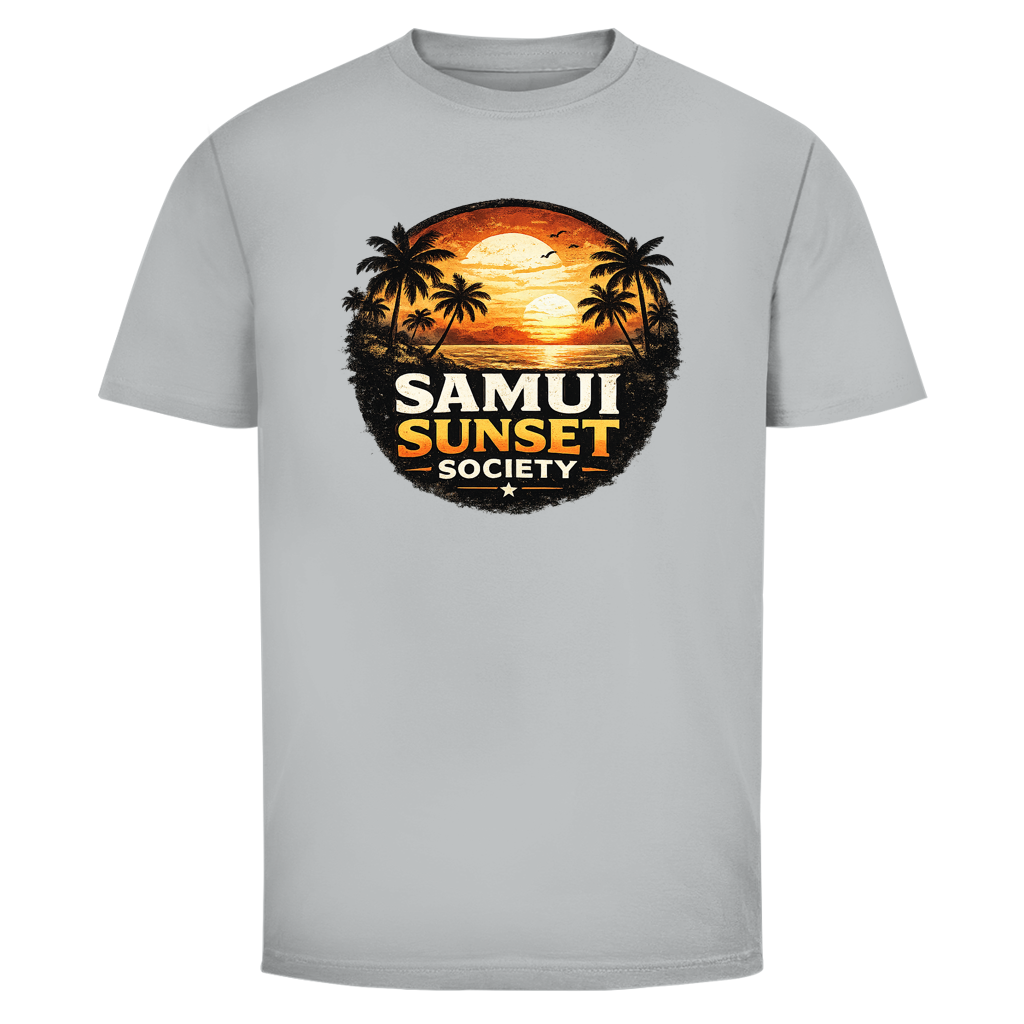 Samui Sunset Society T-Shirt – Thailand – T-Shirt Rückansicht