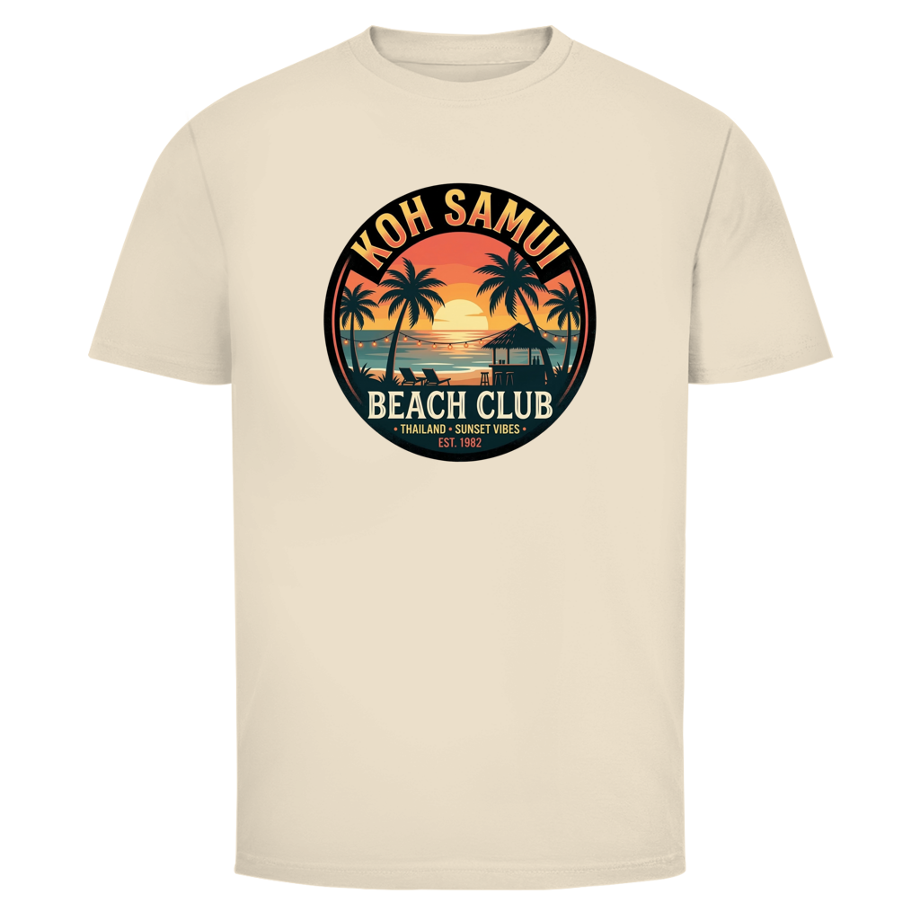 Koh Samui Beach Club T-Shirt – Thailand – T-Shirt Rückansicht