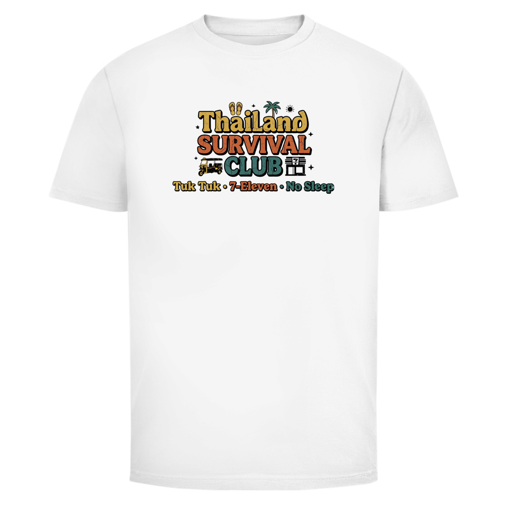 Thailand Survival Club T-Shirt – Tuk Tuk – T-Shirt Frontansicht