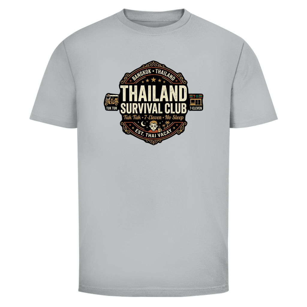 Thailand Survival Club T-Shirt – Vintage – T-Shirt Größentabelle