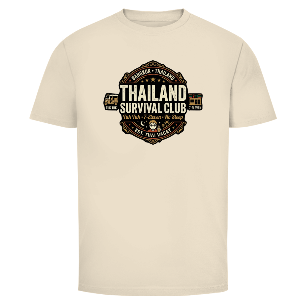 Thailand Survival Club T-Shirt – Vintage – T-Shirt Rückansicht