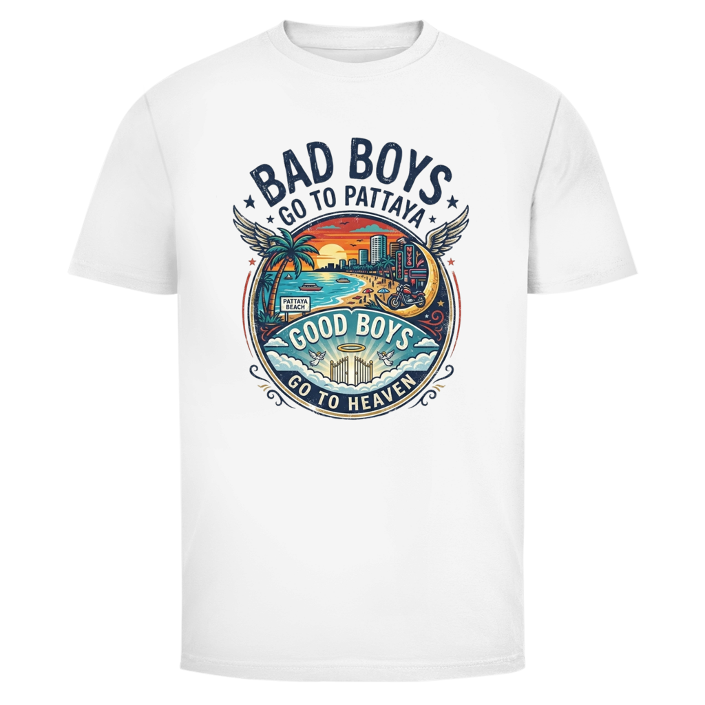 Bad Boys Pattaya T-Shirt – Thailand – T-Shirt Frontansicht