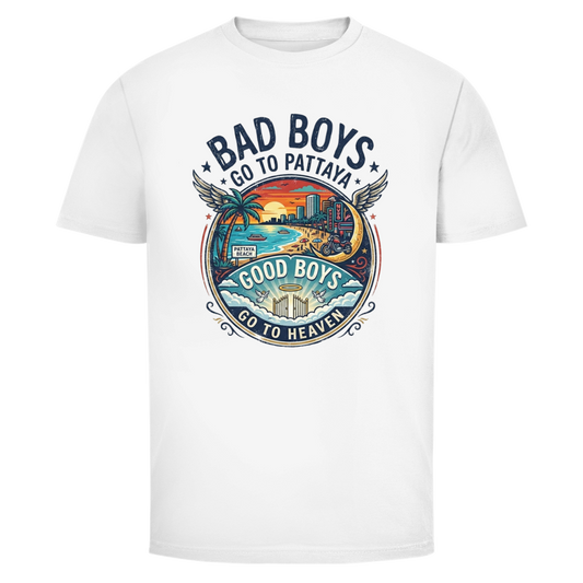 Bad Boys Pattaya T-Shirt – Thailand – T-Shirt Frontansicht