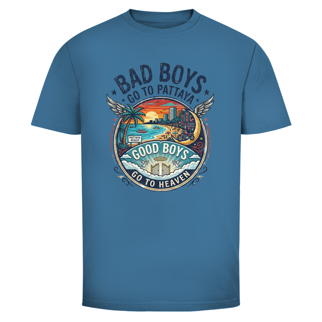 Bad Boys Pattaya T-Shirt – Thailand – T-Shirt Rückansicht