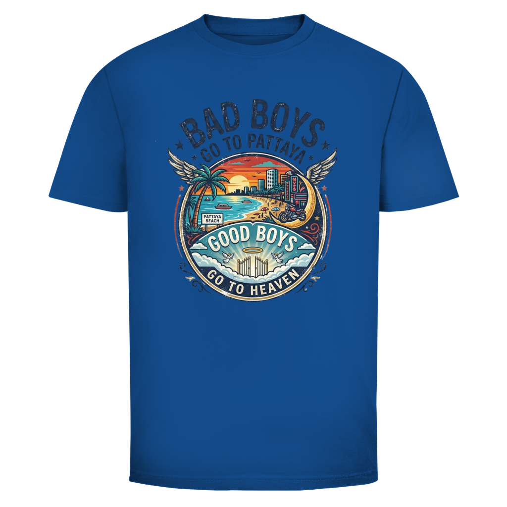 Bad Boys Pattaya T-Shirt – Thailand – T-Shirt Größentabelle