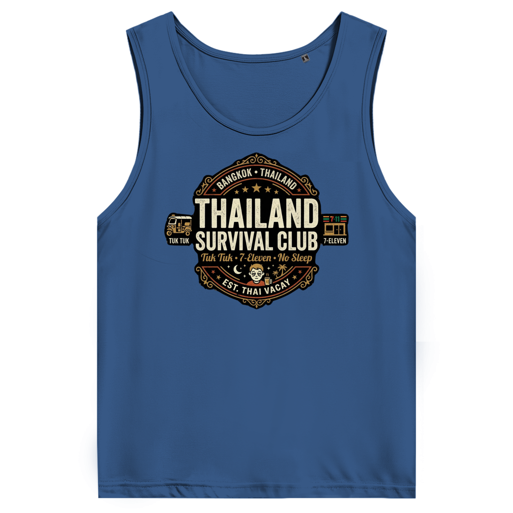 Thailand Survival Club Tank Top – Herren – Tank Top Rückansicht