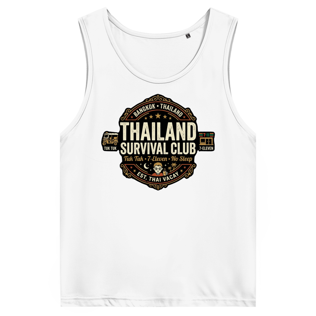Thailand Survival Club Tank Top – Herren – Tank Top Ansicht 7
