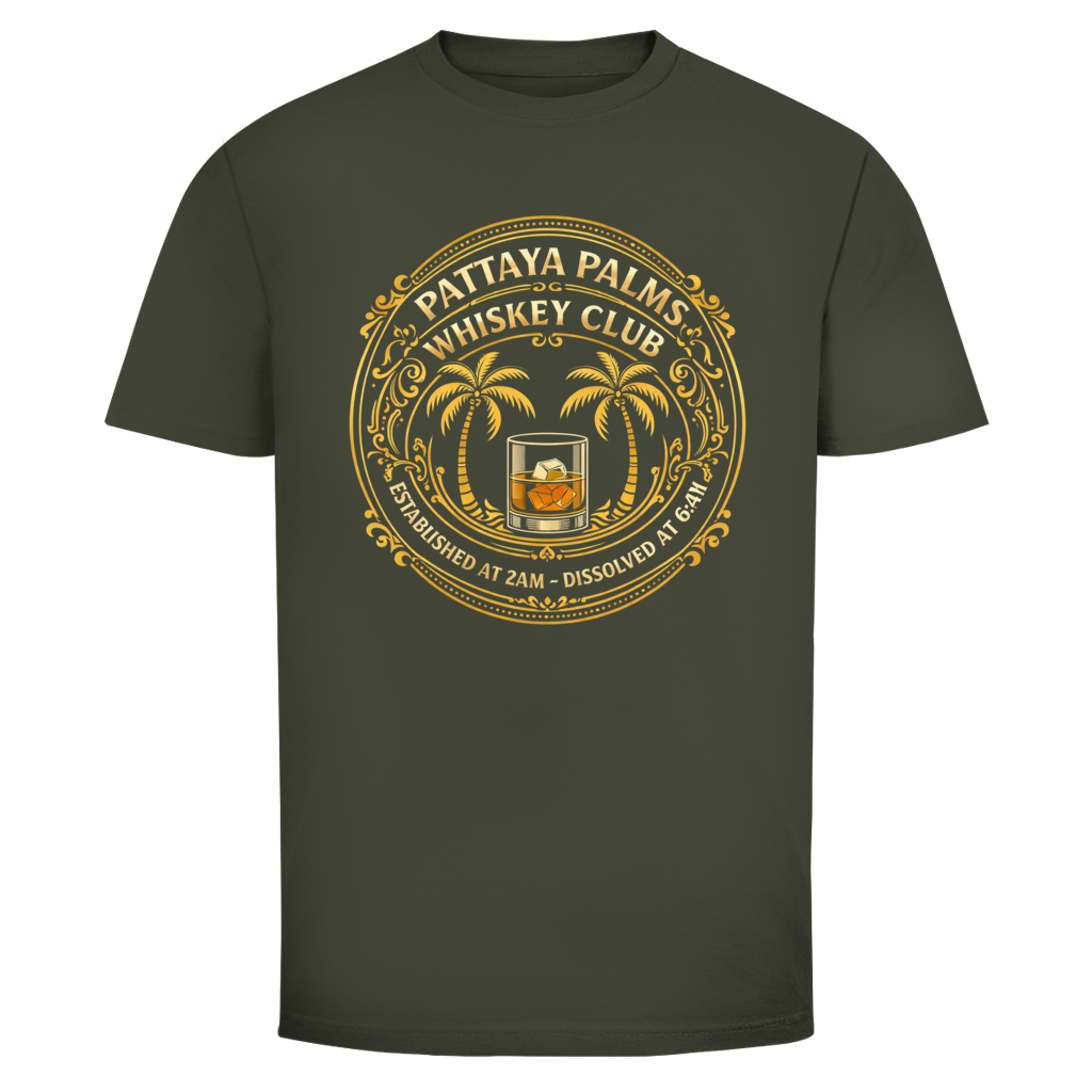 Thailand Whiskey Club T-Shirt – Pattaya – T-Shirt Lifestyle-Ansicht