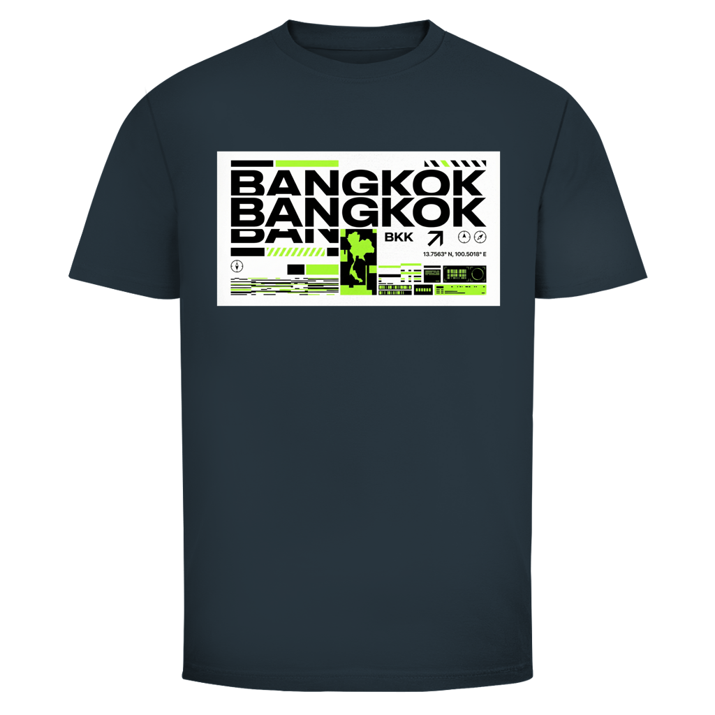 Bangkok Streetwear T-Shirt Herren – Asian Typography Tee – T-Shirt Ansicht 8