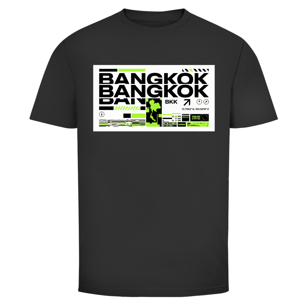 Bangkok Streetwear T-Shirt Herren – Asian Typography Tee – T-Shirt Ansicht 6