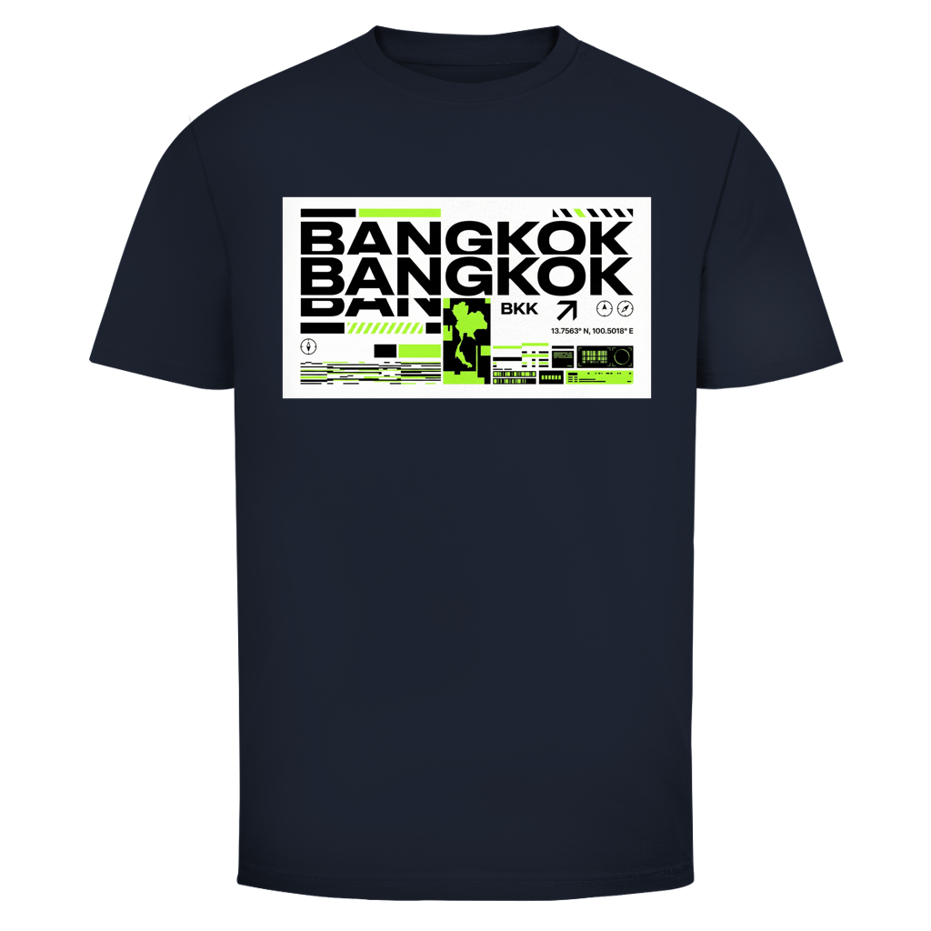 Bangkok Streetwear T-Shirt Herren – Asian Typography Tee – T-Shirt Ansicht 7