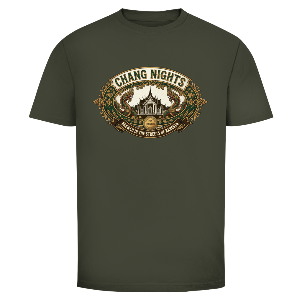 Chang Nights T-Shirt — Bangkok Streetwear Grafik Shirt – T-Shirt Ansicht 6