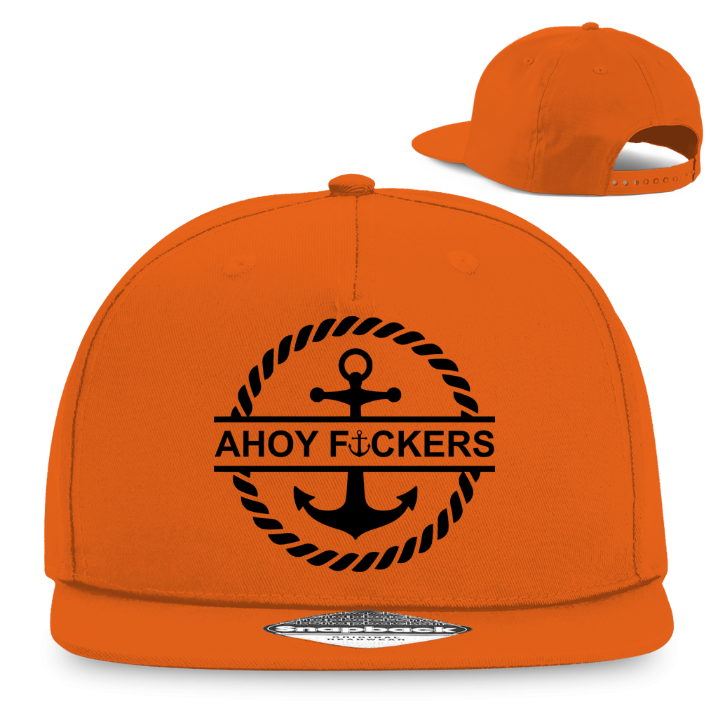 AHOY F*CKERS Snapback – Angler Cap – T-Shirt Ansicht 10