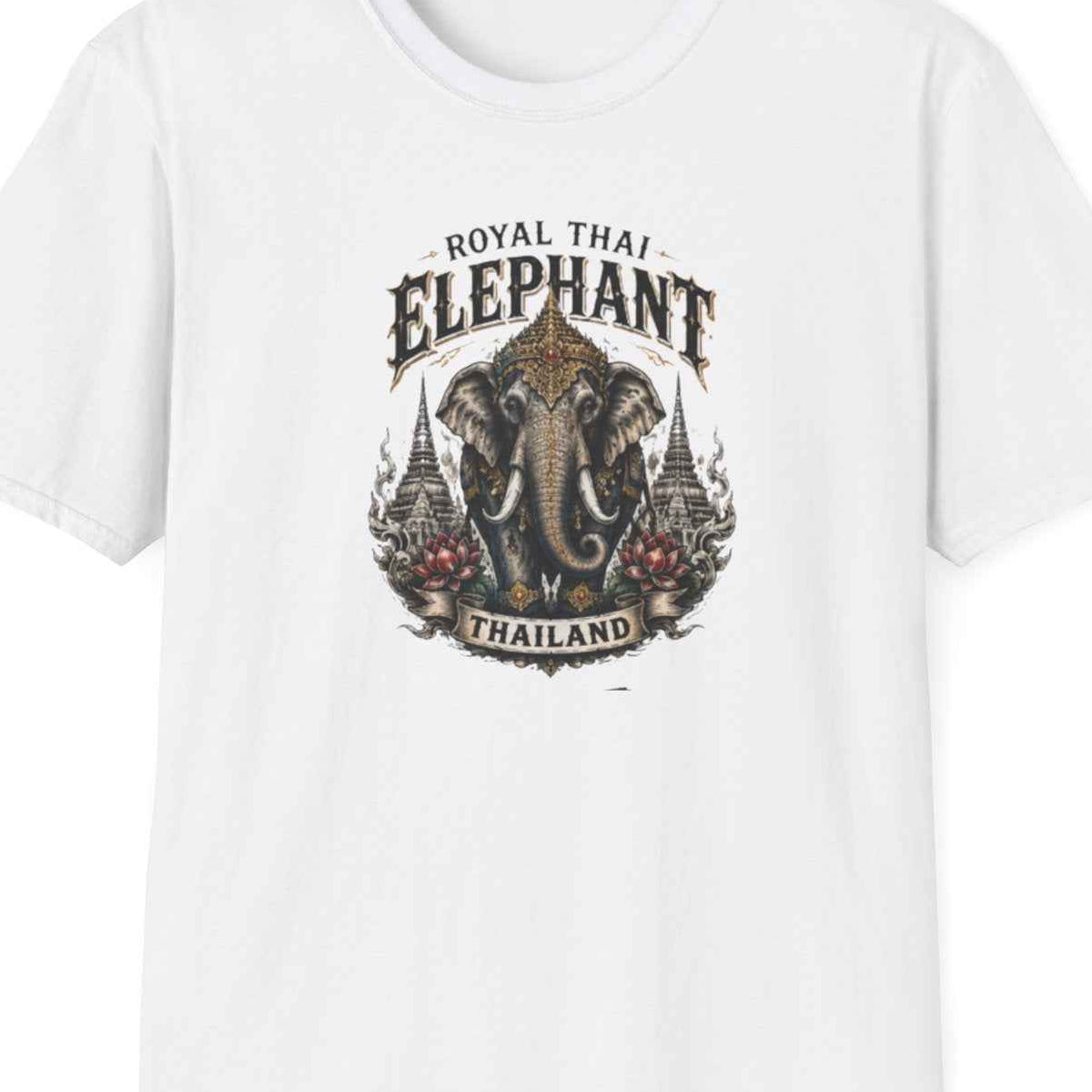 Unisex Softstyle T-Shirt – Design Nahaufnahme