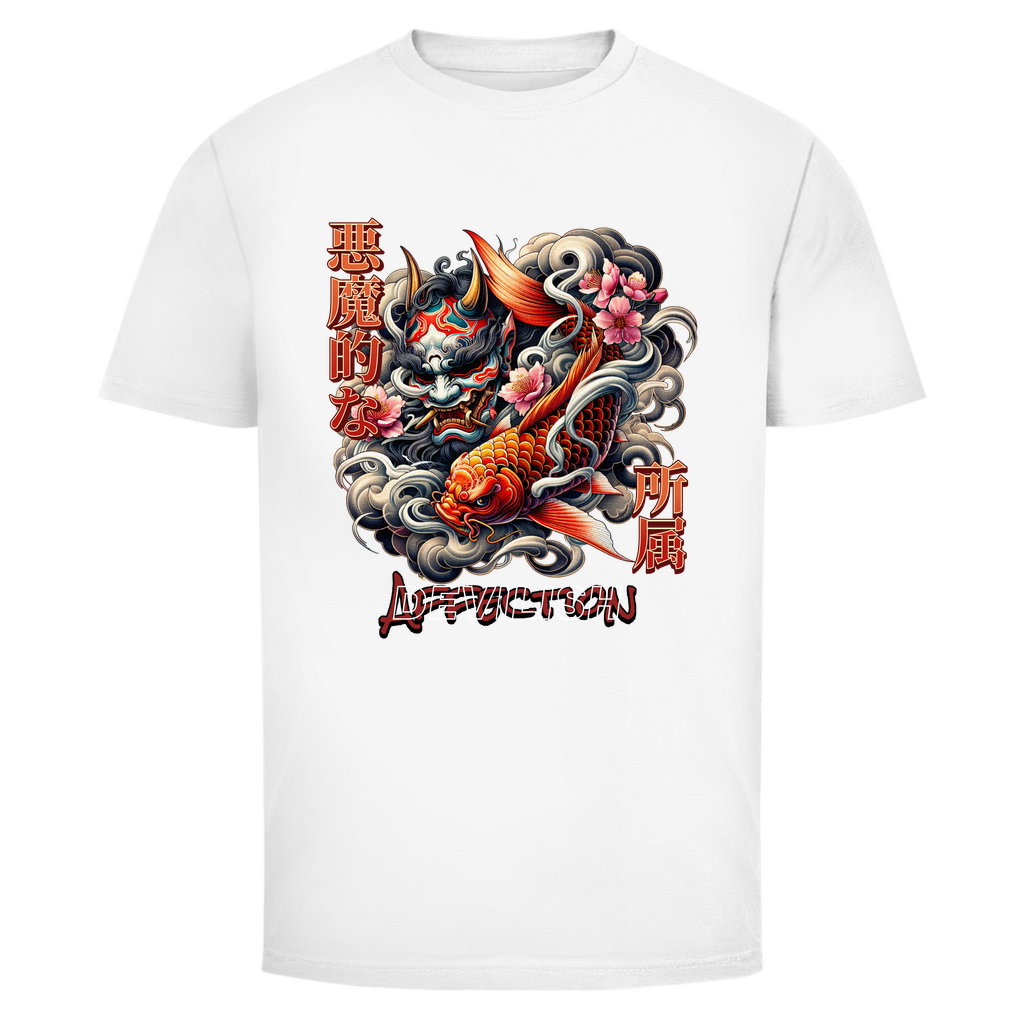 DEVILISH Japan Dragon × Koi Streetstyle T-Shirt - Wild Boys Shop