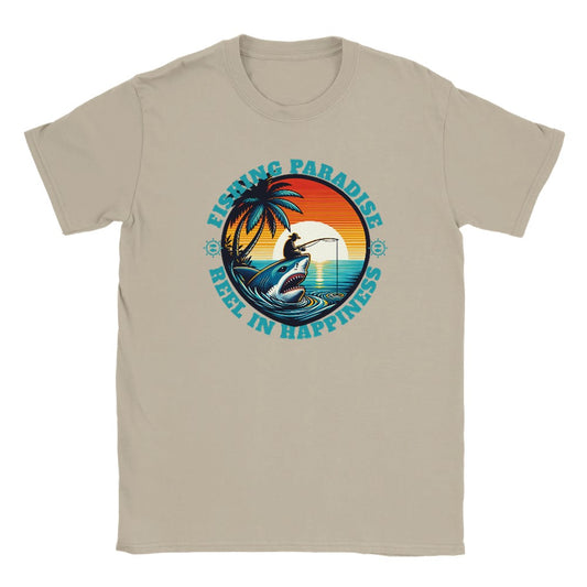 Fishing Paradise – T-Shirt Designdetail Nahaufnahme