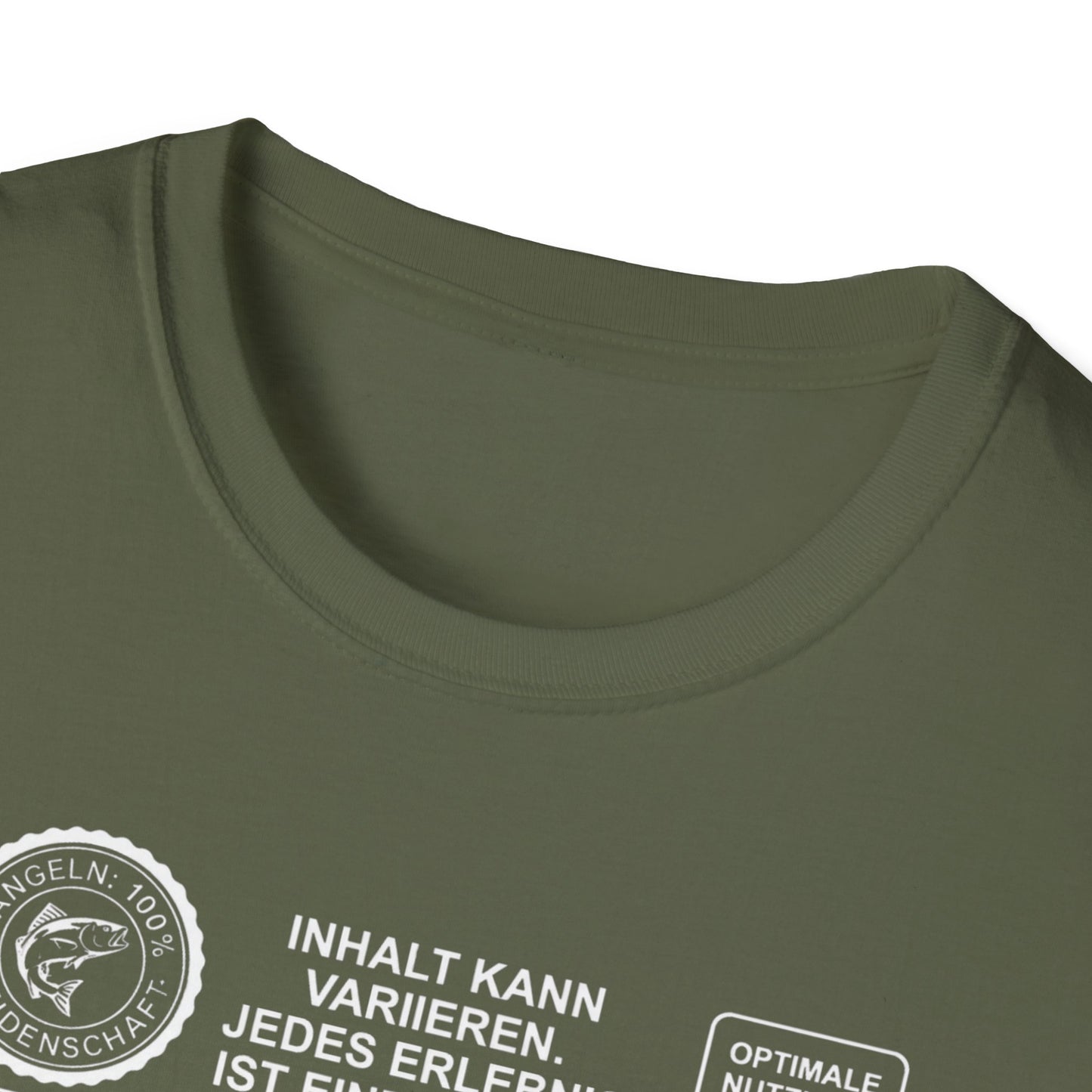 Angler T-Shirt Herren · Wirkstoff-Erklärung – Lustiges Angel-Statement Tee | Wild Boys Fishing