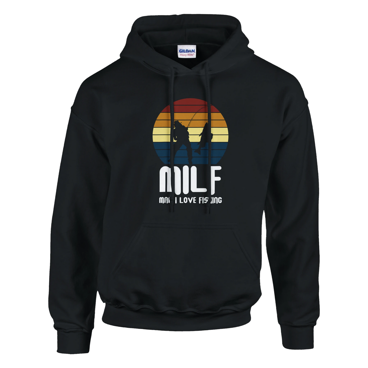 MILF – Angler Hoodie – Hoodie Frontansicht