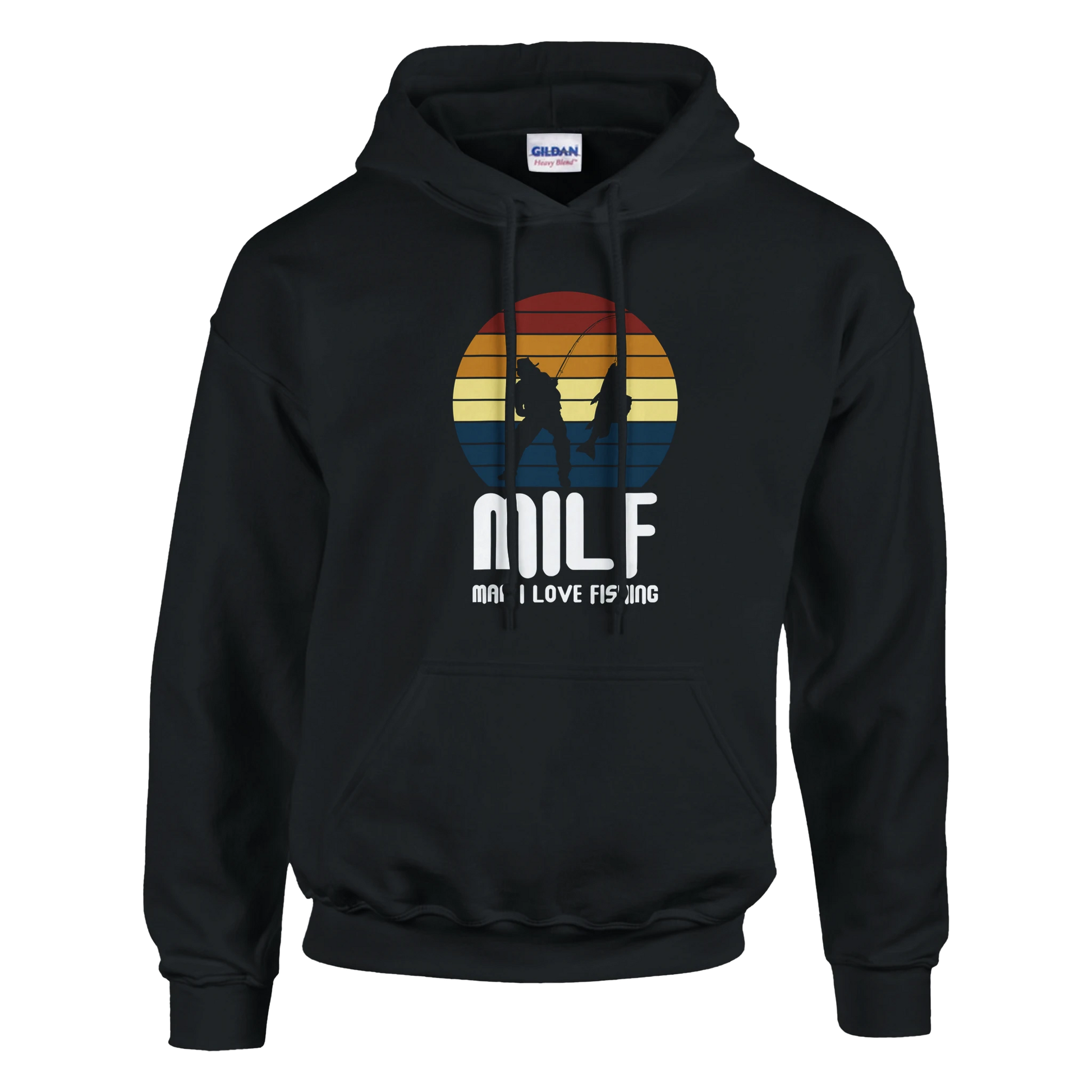 MILF – Angler Hoodie – Hoodie Frontansicht