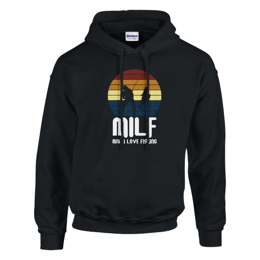 MILF – Angler Hoodie – Hoodie Frontansicht
