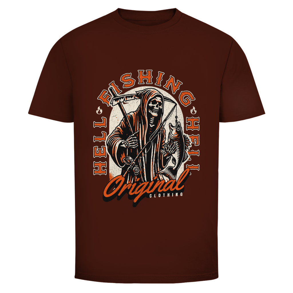 Hell Fishing Original – Premium Angel T-Shirt für echte Fischer - Wild Boys Shop