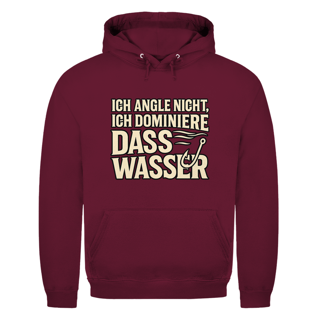 Herren Hoodie ich dominiere – Hoodie Rückansicht