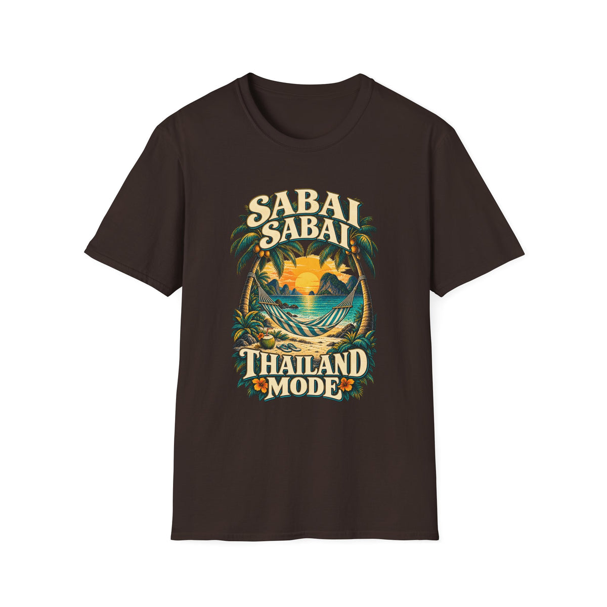 Sabai Sabai T-Shirt — Thailand Palmen Streetwear Farbvariante