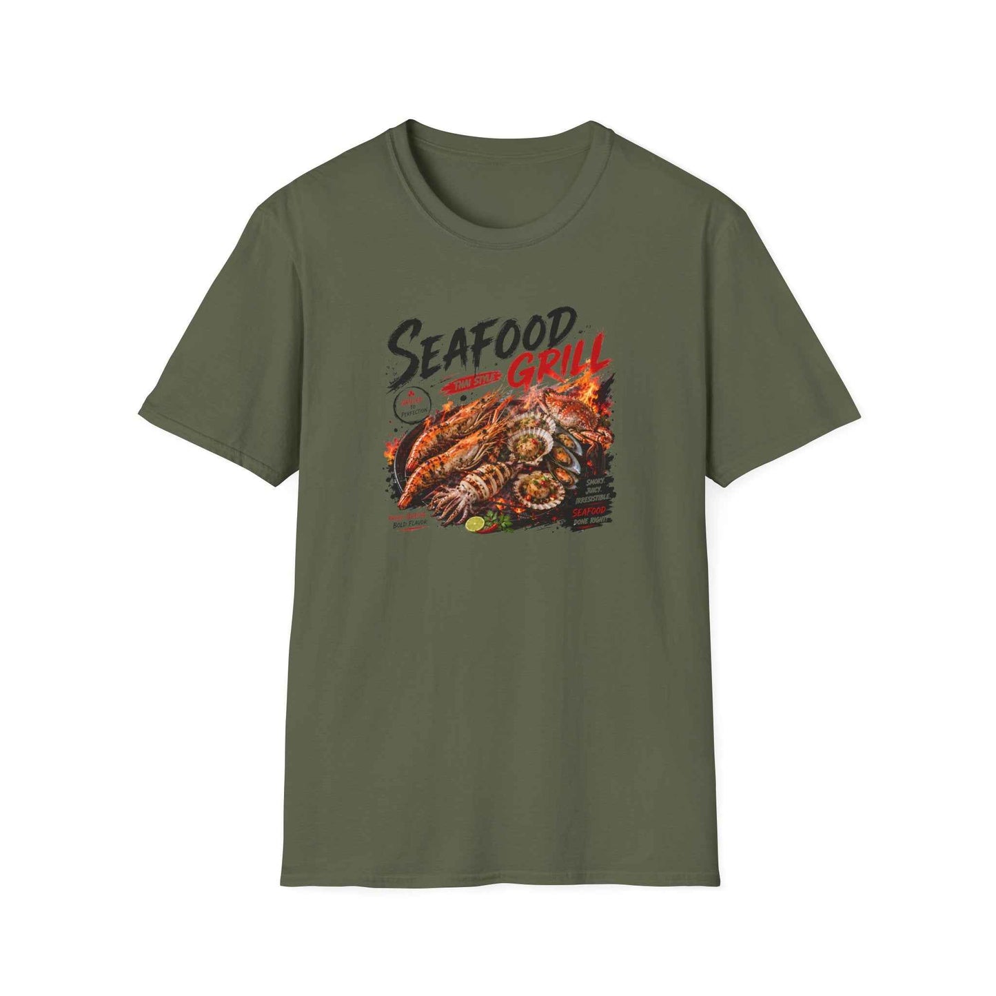 Seafood Grill T-Shirt Rückansicht — Thai Streetwear