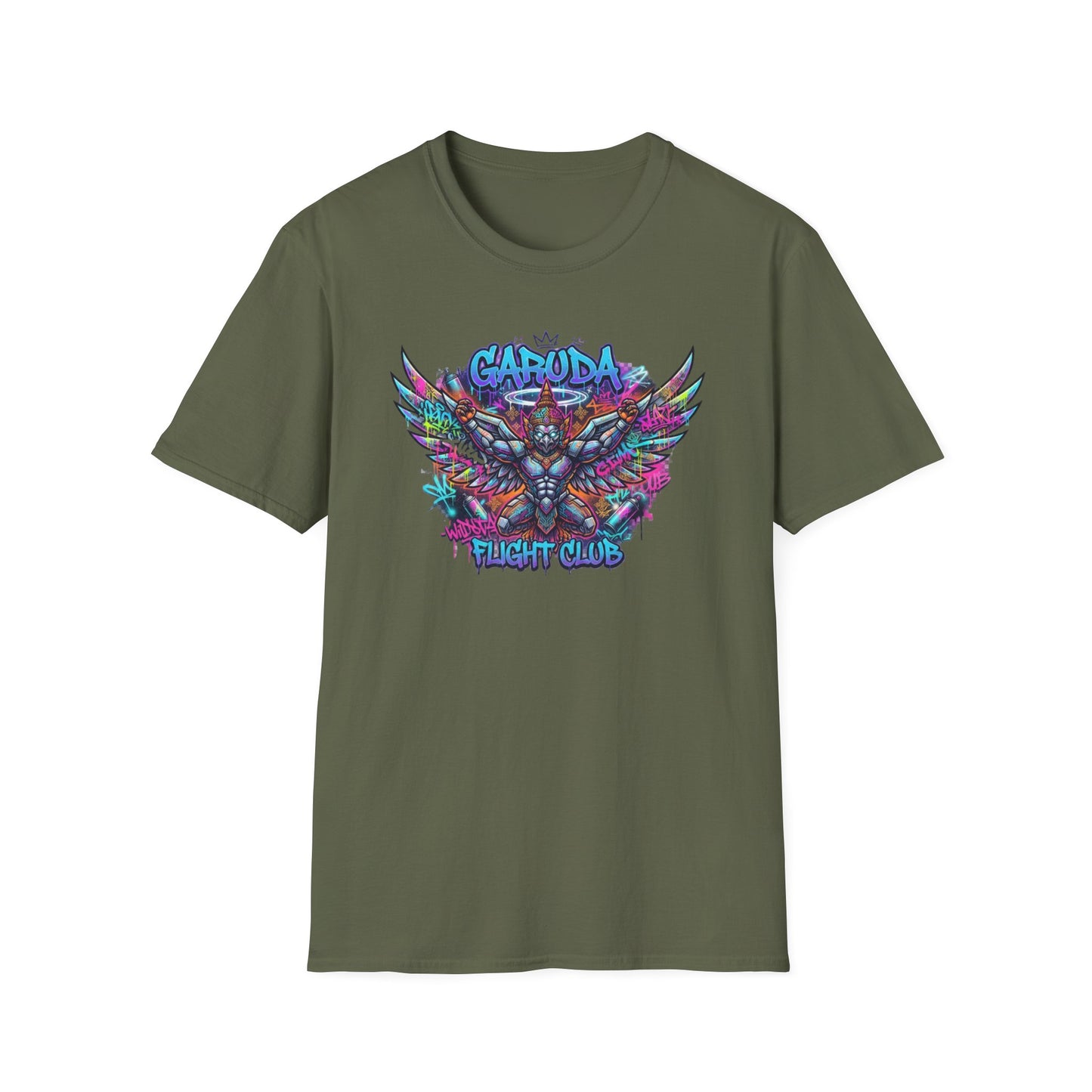 Garuda T-Shirt weiss Rueckansicht - Thai Streetwear