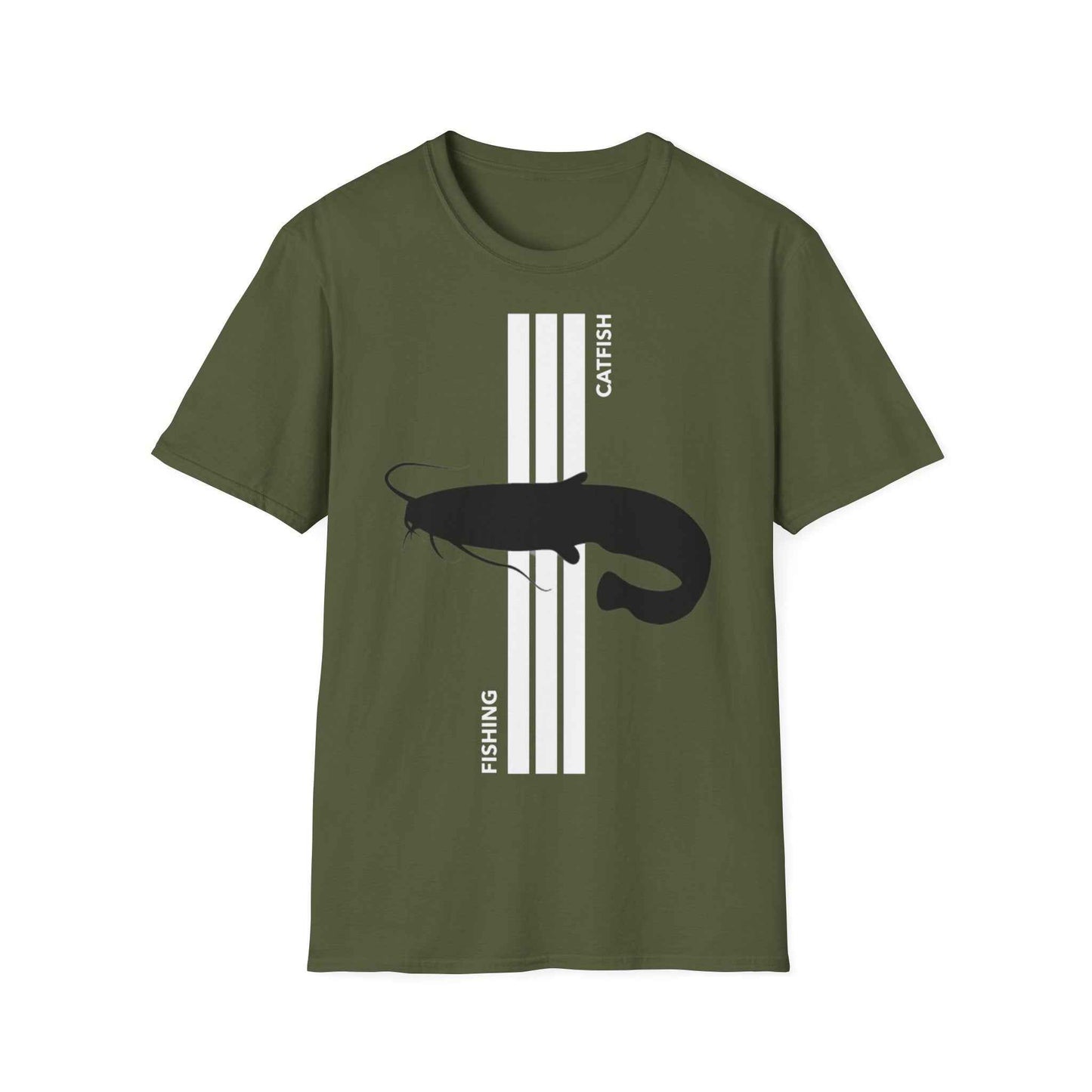 FISHING CATFISH T-Shirt für Männer, Frauen & Diverse
