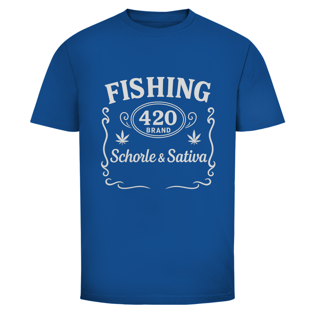 Fishing 420 Shirt – Schorle & Sativa Angler T-Shirt - Wild Boys Shop