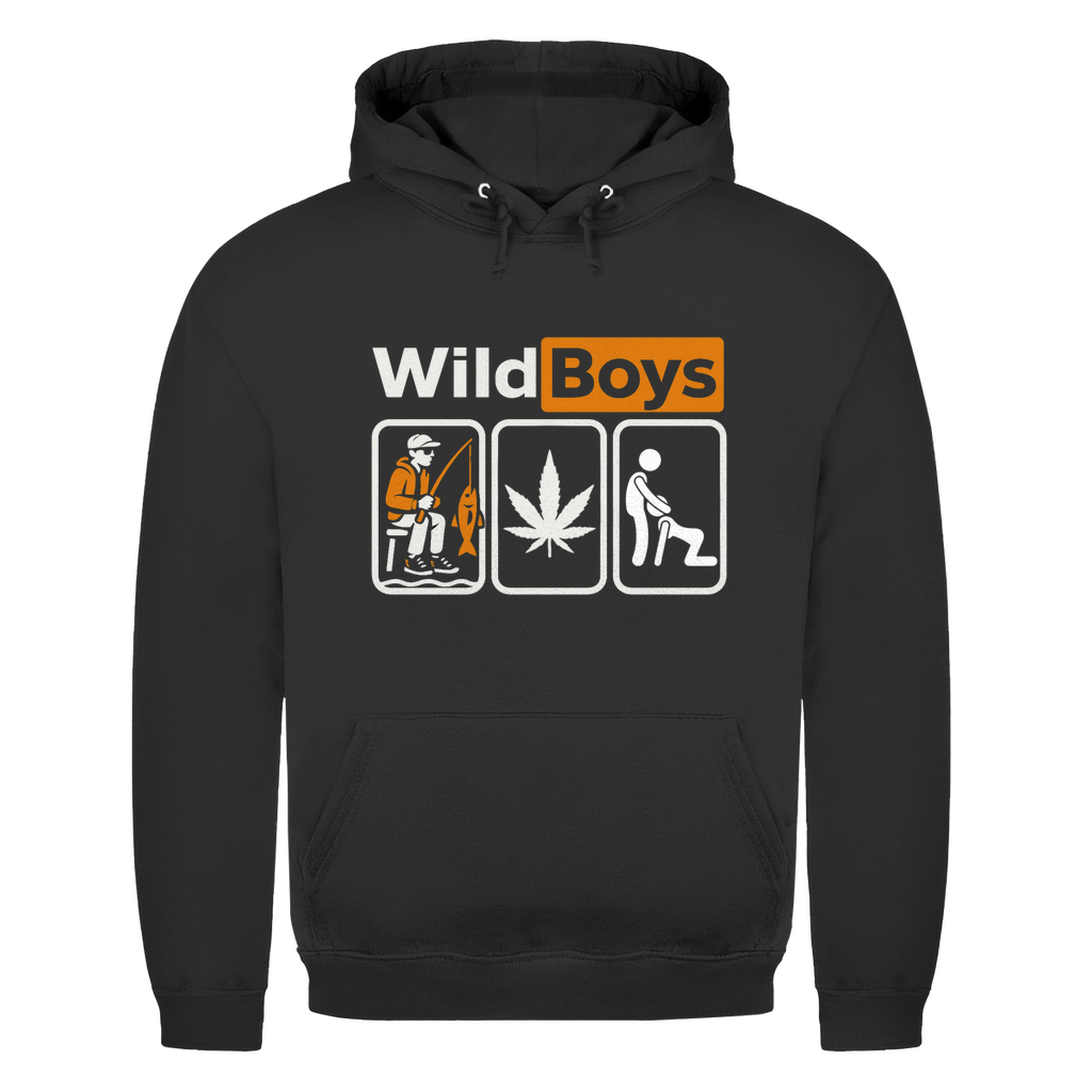 Wild Boys Hoodie – Die 3 Gebote | Bubatz Edition | Angler Streetwear - Wild Boys Shop