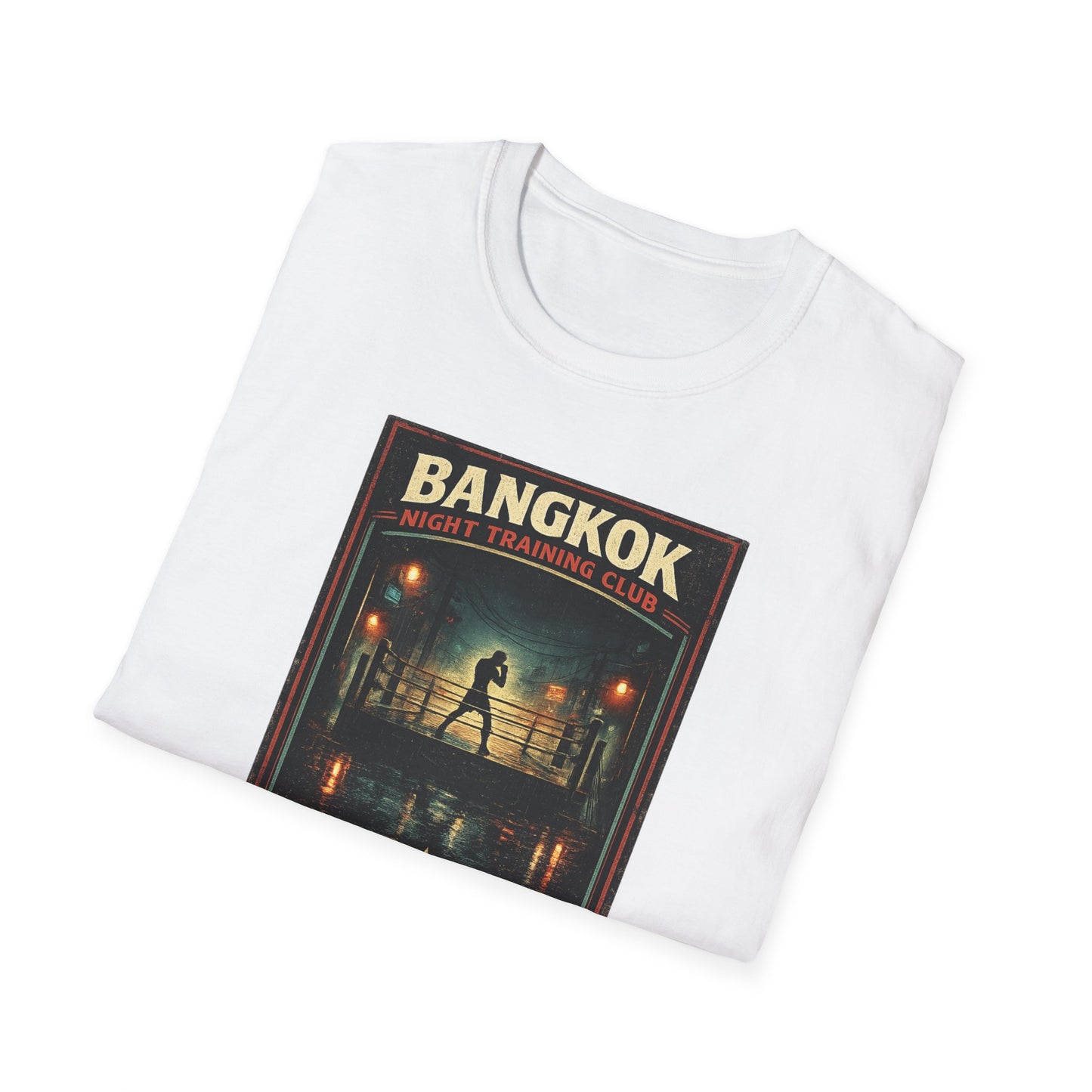 Bangkok Night Training Club T-Shirt Military Green Muay Thai Streetwear