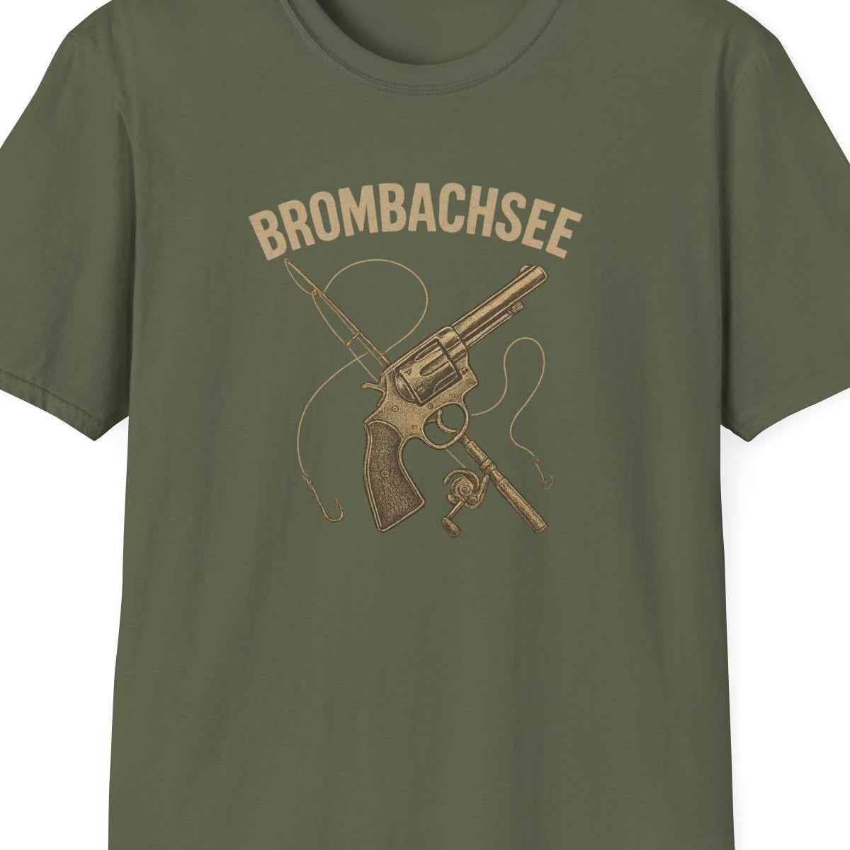 Brombachsee T-Shirt — Angler Geschenk Franken Herren Damen