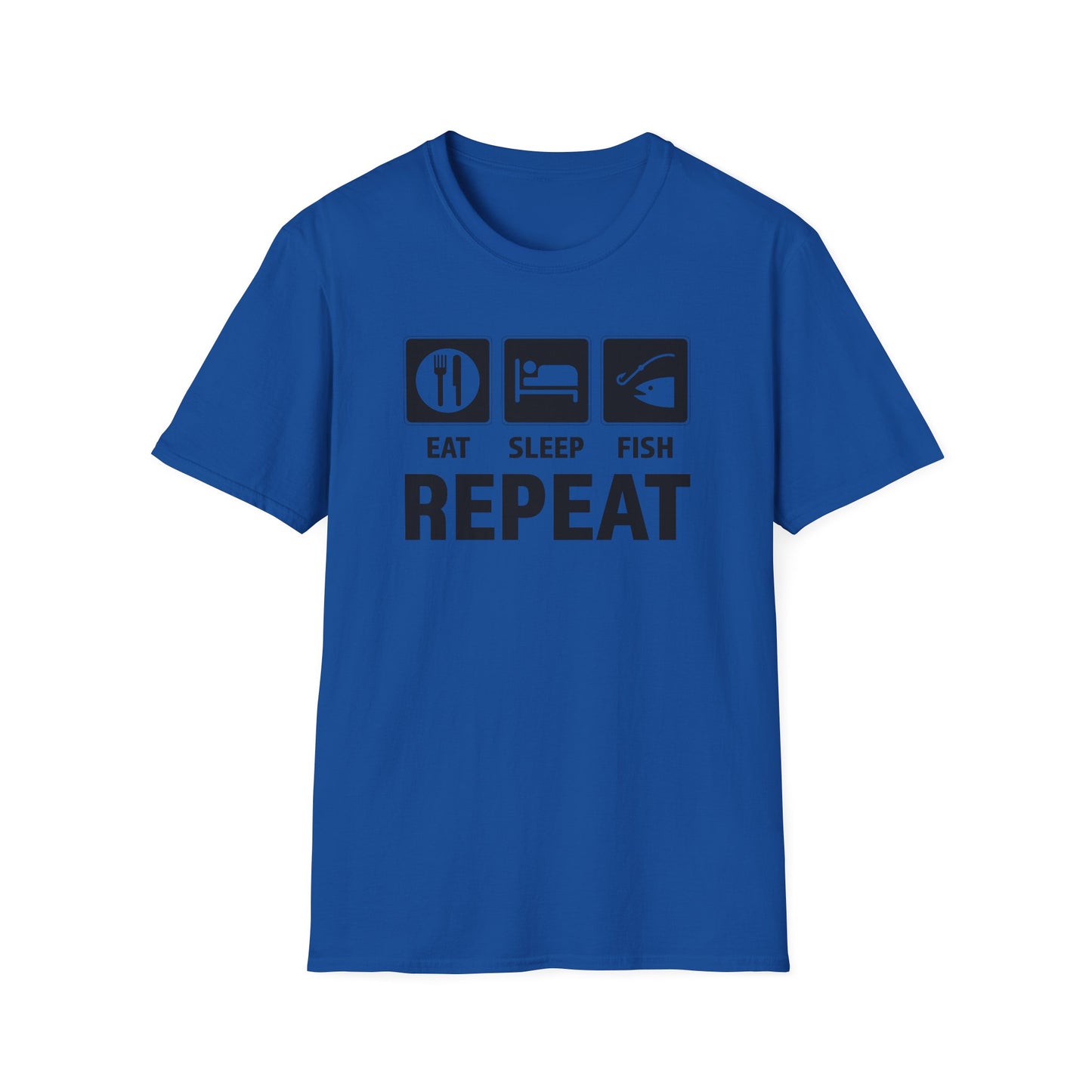 Eat Sleep Fish - Repeat – T-Shirt Ansicht 6