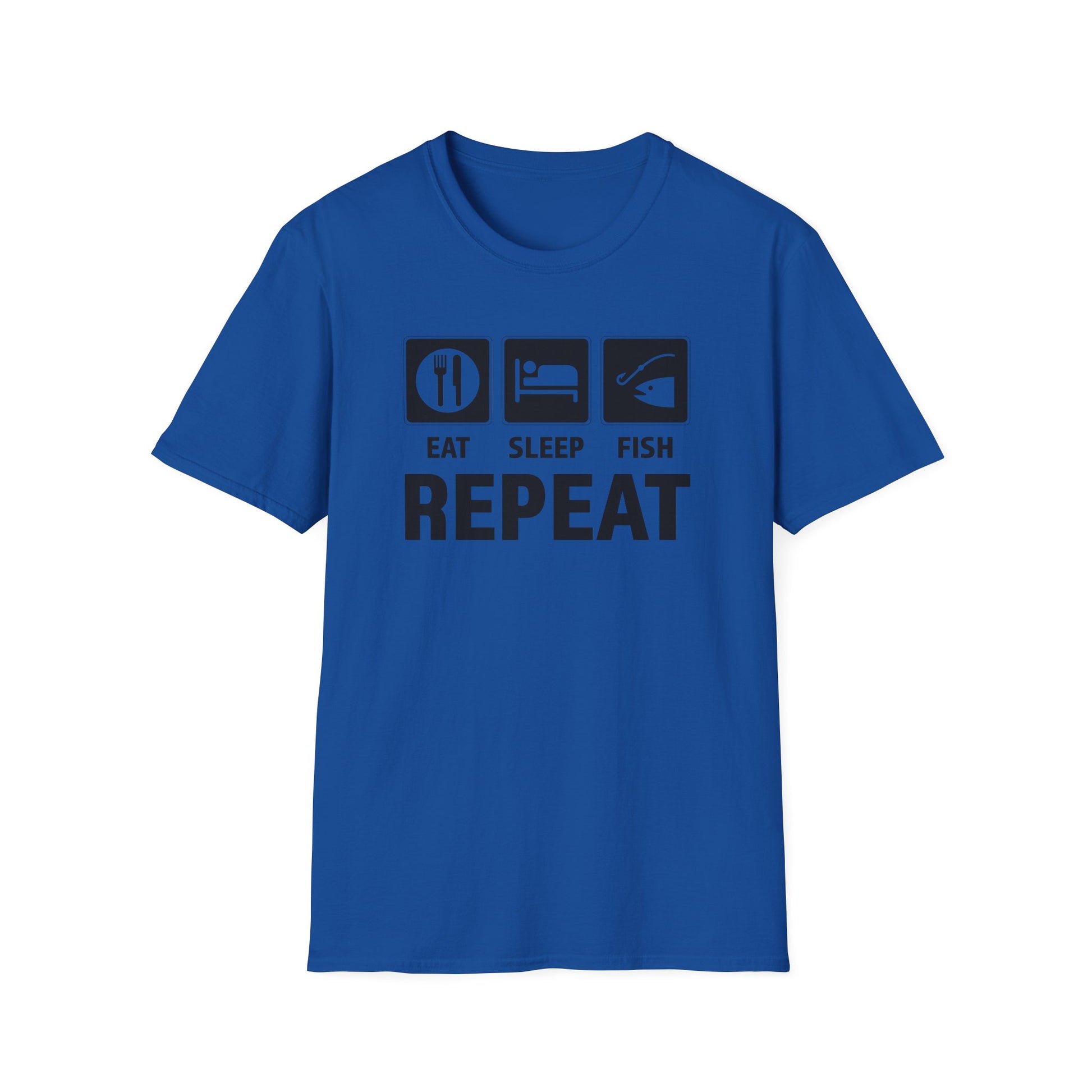 Eat Sleep Fish - Repeat – T-Shirt Ansicht 6