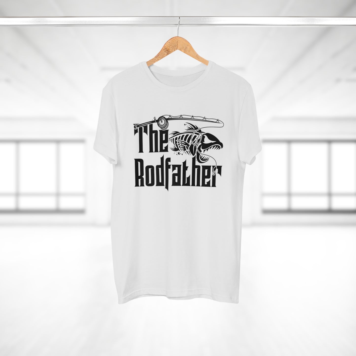 The Rodfather – Lustiges Angler T-Shirt | Der Rutenvater Parodie Shirt - Wild Boys Shop