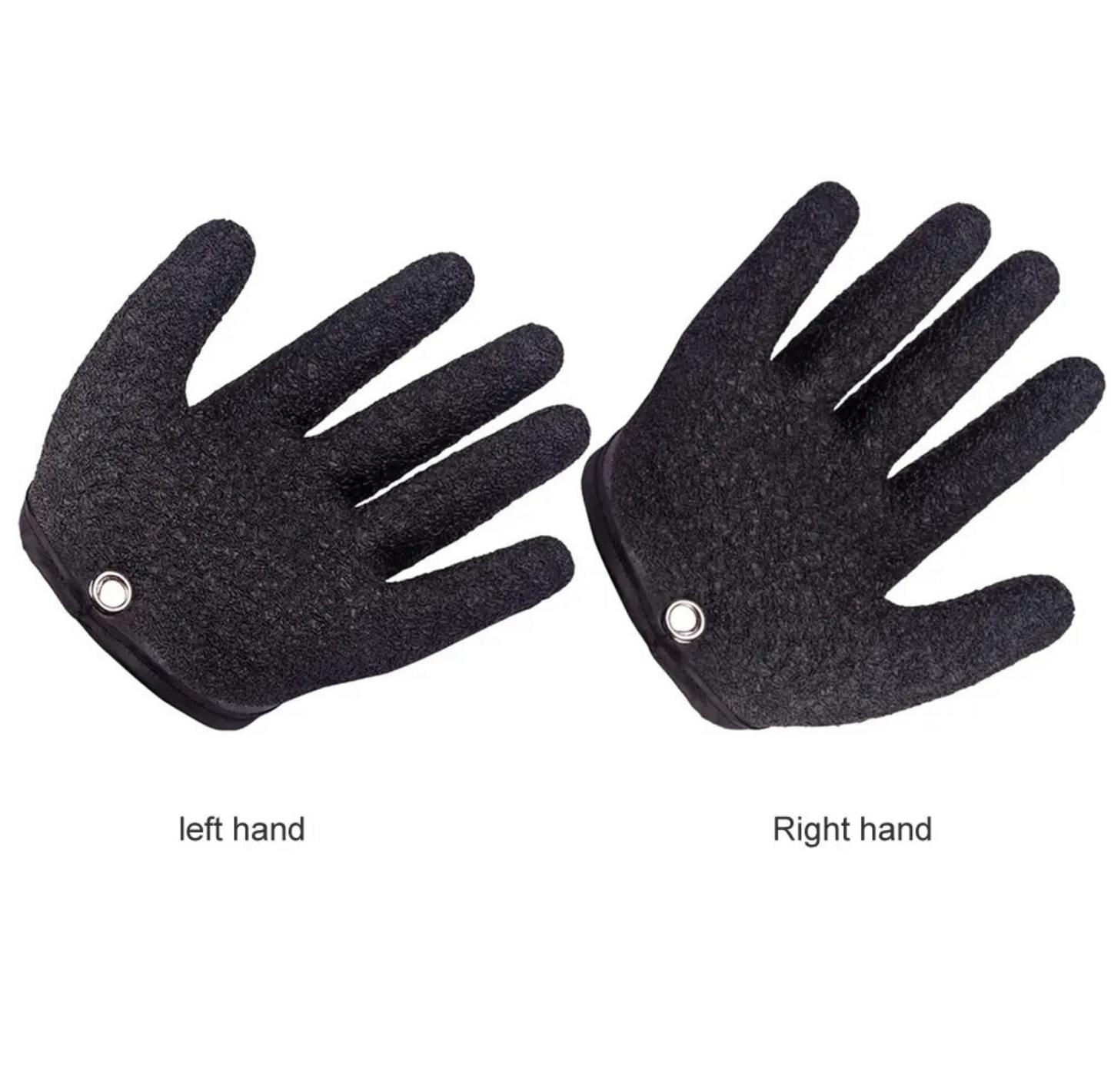 Waller Landehandschuh Grip Profil rutschfest Nahaufnahme Wels