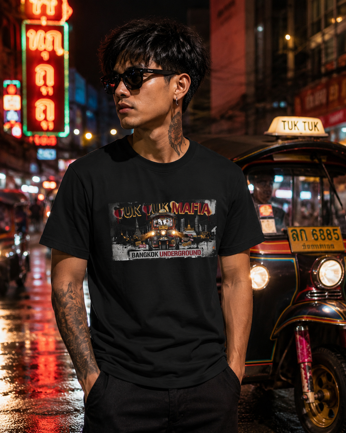 Tuk Tuk Mafia T-Shirt — Bangkok Underground Streetwear