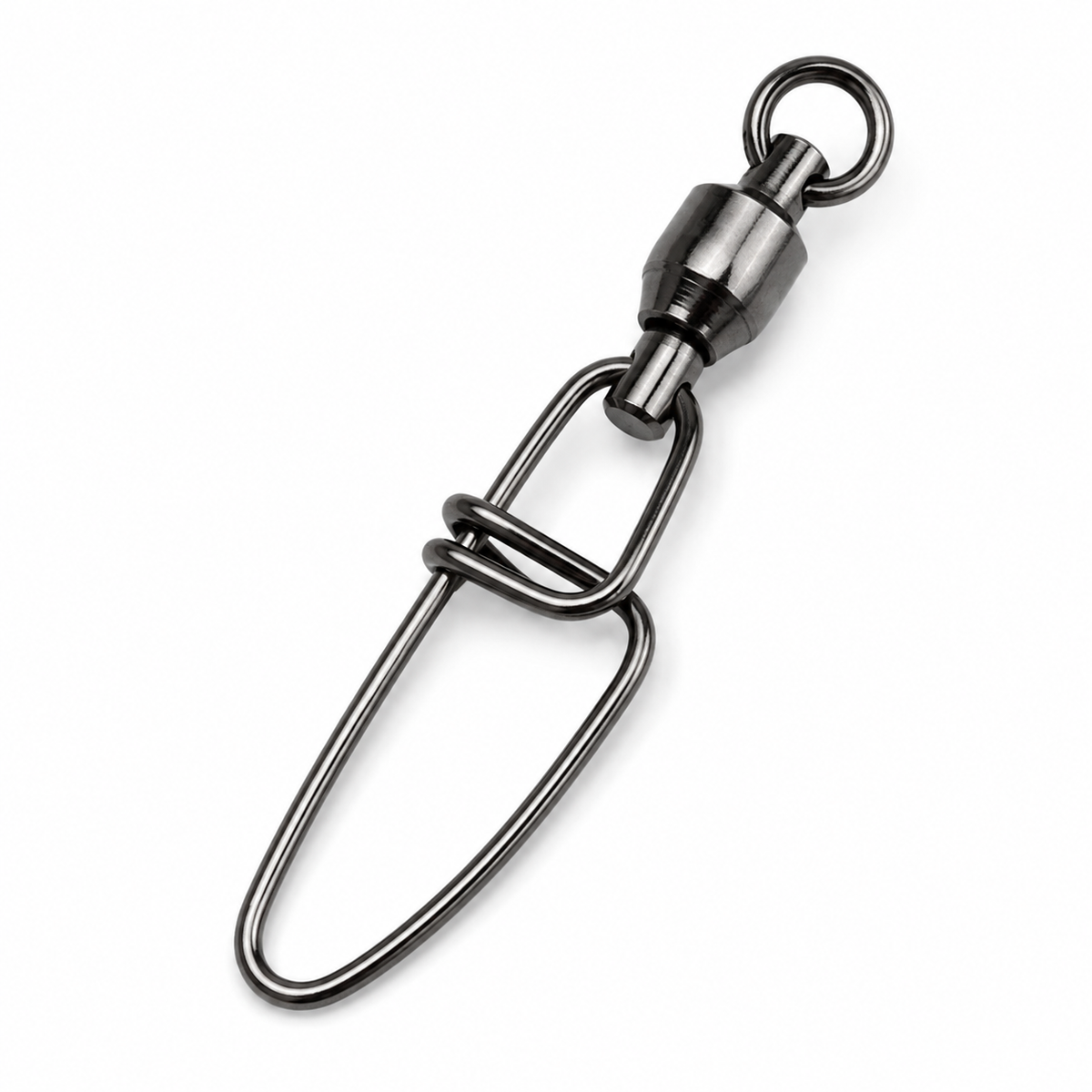 Power-Wirbel Wels Kugellagerwirbel 85 kg Cross-Lock Karabiner oder 65 kg Doppelring — Edelstahl-Wirbel für Wallermontagen | Wild Boys Fishing