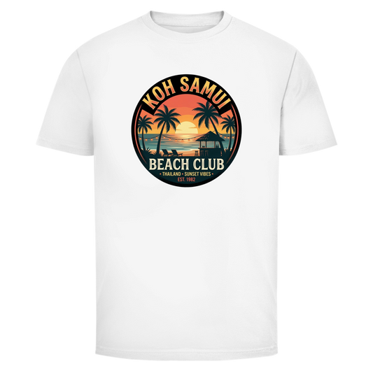 Koh Samui Beach Club T-Shirt – Thailand – T-Shirt Frontansicht