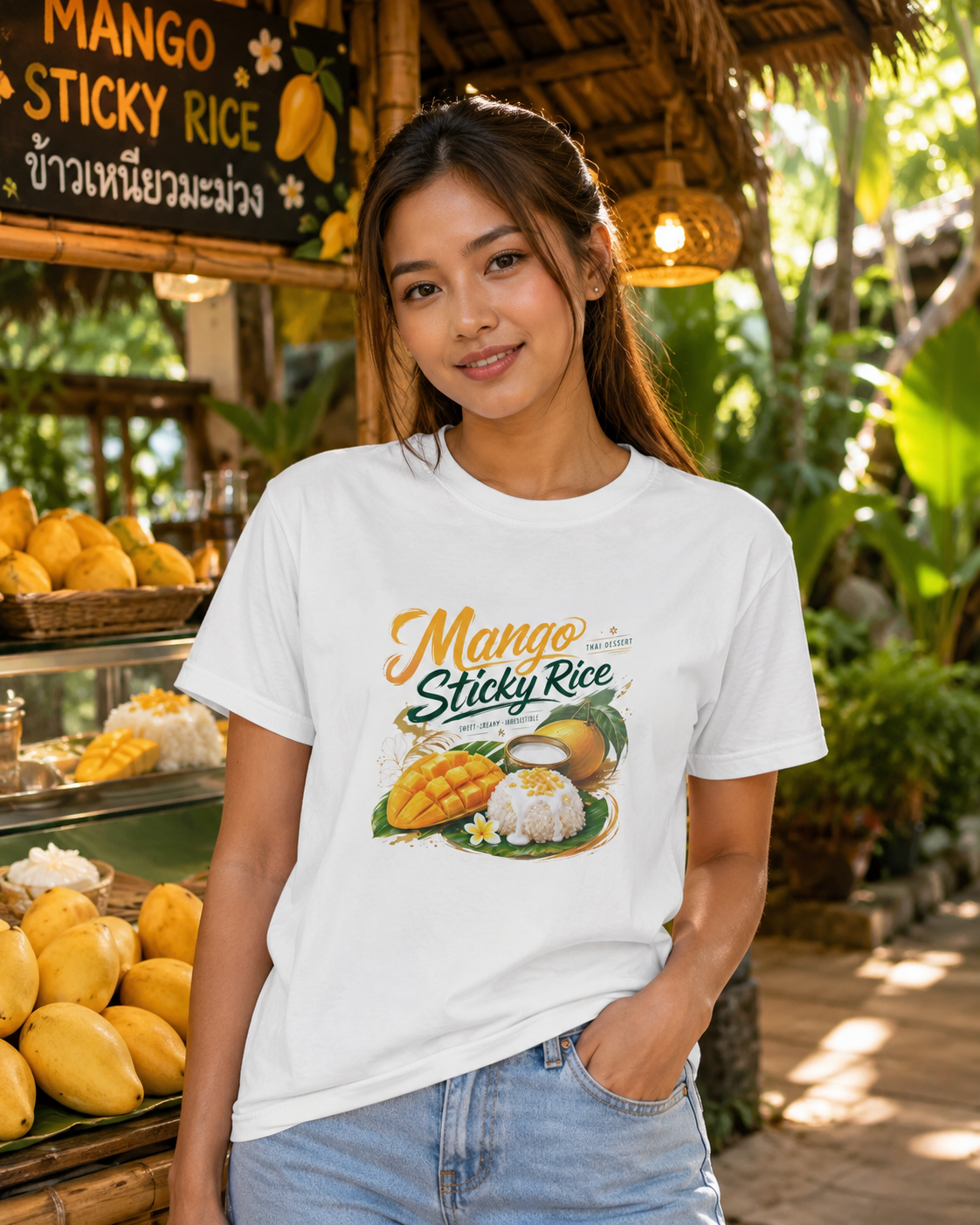 Mango Sticky Rice Lifestyle Mockup