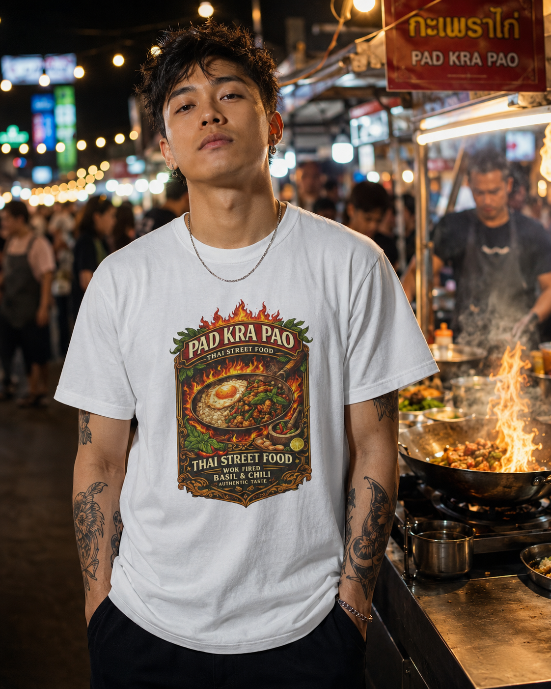 Pad Kra Pao Lifestyle Mockup