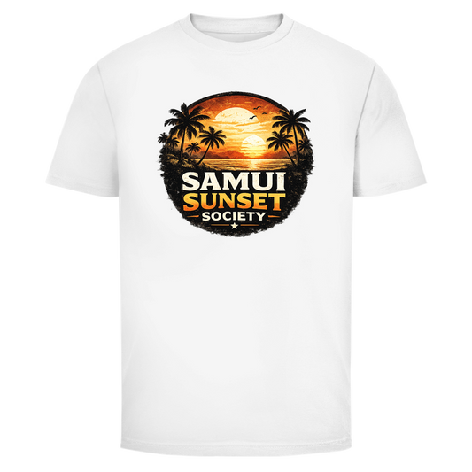 Samui Sunset Society T-Shirt – Thailand – T-Shirt Frontansicht