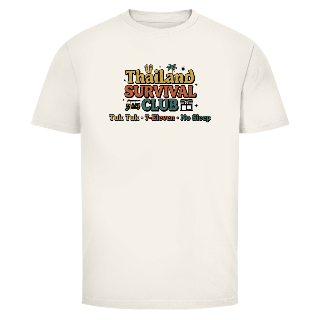 Thailand Survival Club T-Shirt – Tuk Tuk – T-Shirt Lifestyle-Ansicht